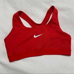 NWOT Red Nike Sports Bra
